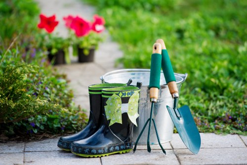 A transformed residential garden by landscape gardeners in Kingston upon Thames